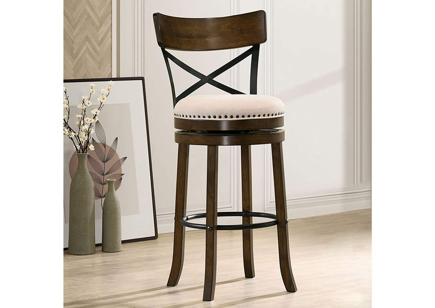 Clarence 29" Swivel Barstool (2/Box)