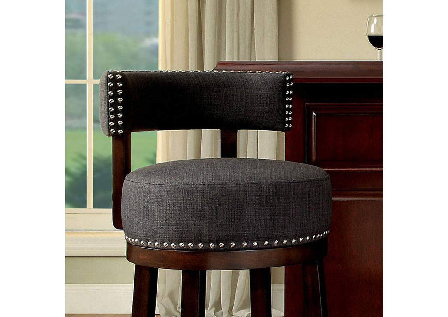 Lynsey 25" Bar Stool (2/Box)