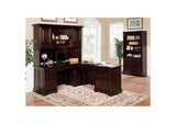CM-DK6384CDH Tami Credenza Desk Hutch