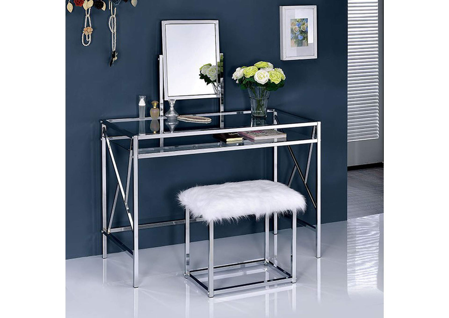 Lismore Vanity w/ Stool