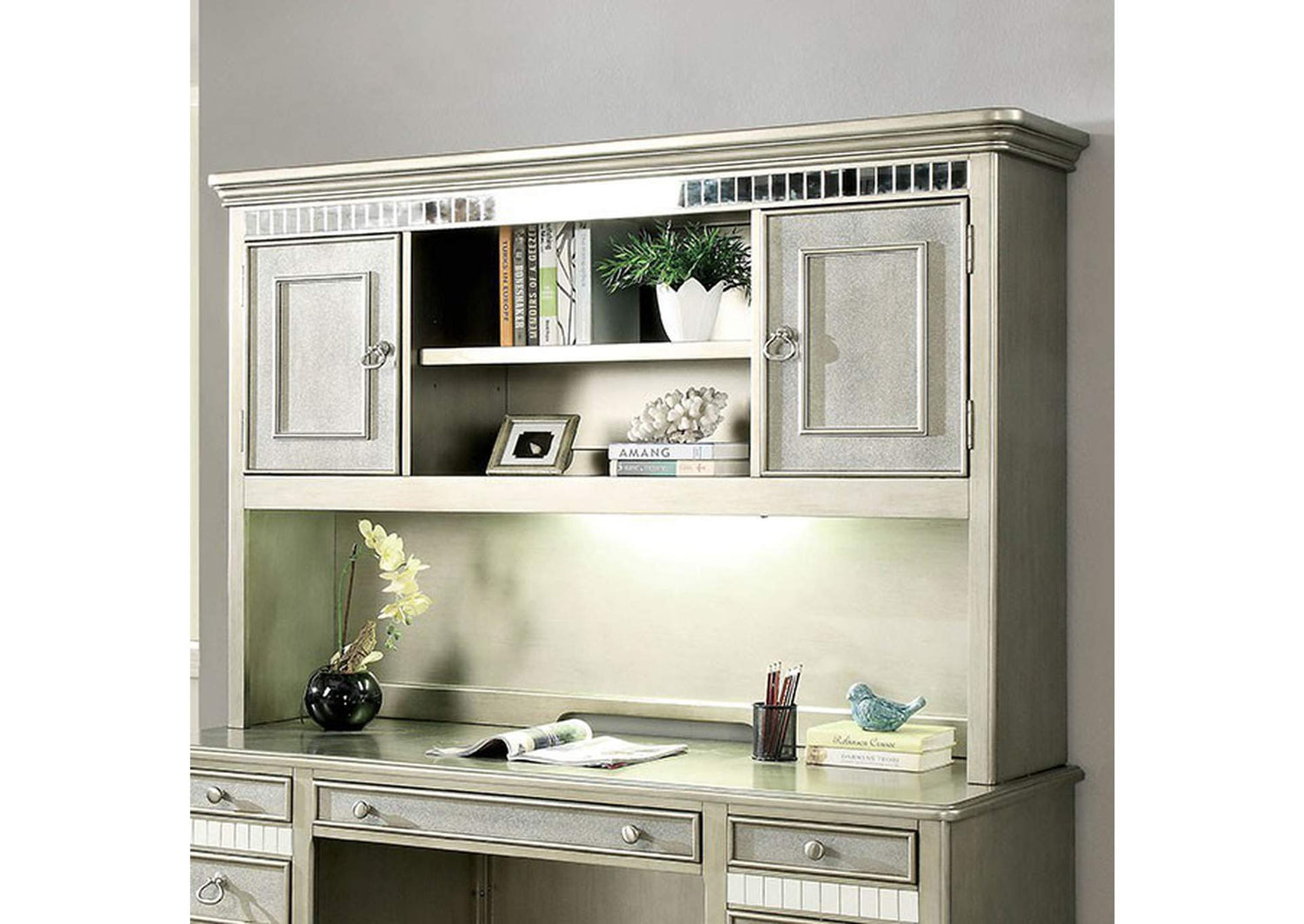 Aine Computer Desk Hutch