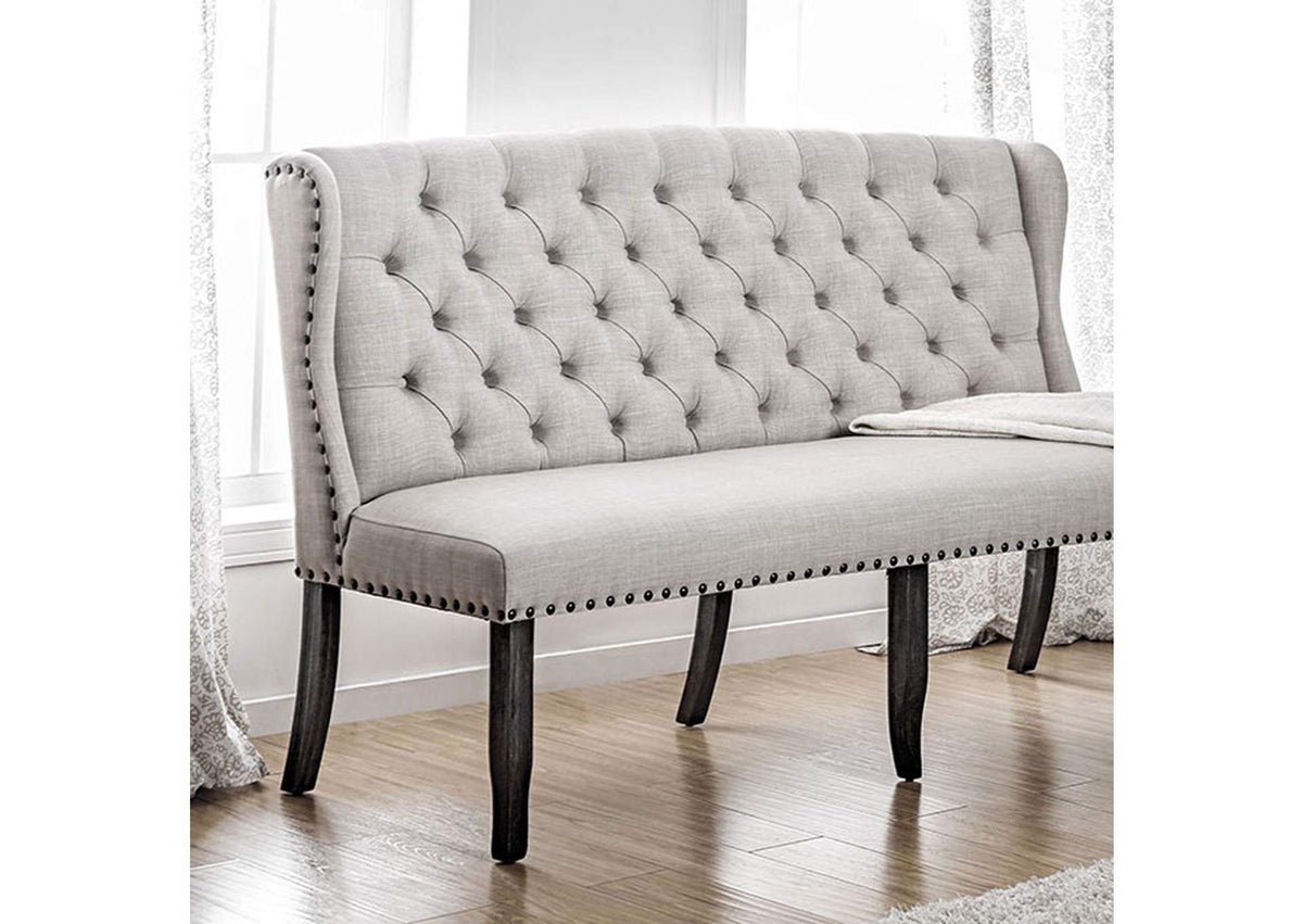 Sania 3-Seater Love Seat Bench