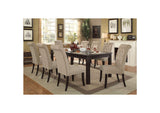 CM3564SC-2PK Nerissa Antique Black Dining Table w/4 Side Chair