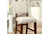 CM3324PC-2PK Sania Rustic Oak Counter Table w/4 Counter Chair
