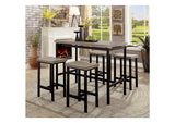 CM3454PT-5PK Vilvoorde 5 Pc. Counter Ht. Table Set
