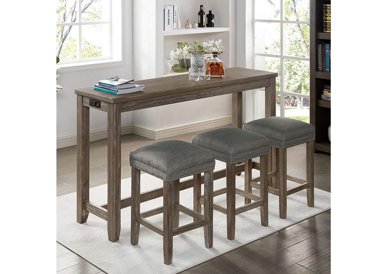 Caerleon 4 Pc. Counter Ht. Dining Set