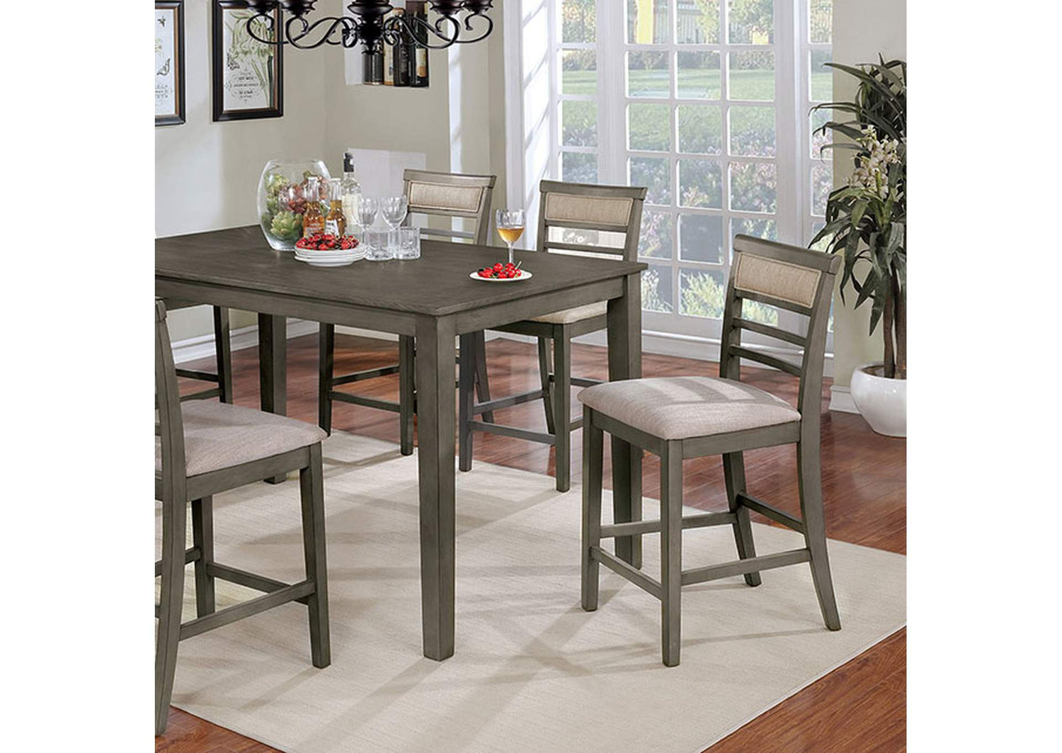 Fafnir 7 Pc. Counter Ht. Table Set
