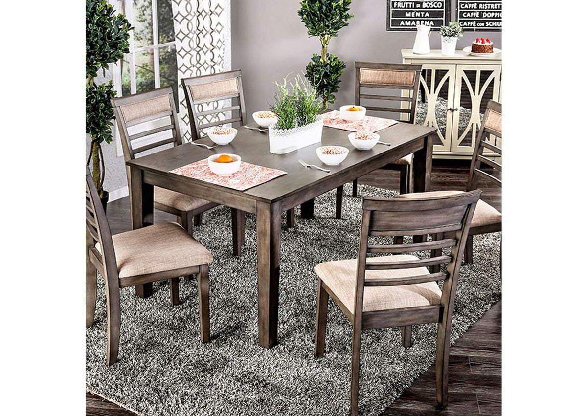 Taylah 7 PC. Dining Table Set