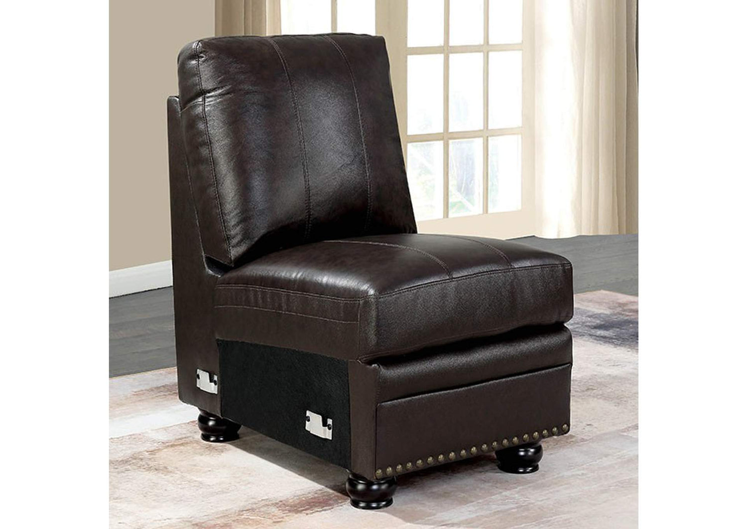 Edith Armless Chair