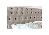 CM7128GY-Q-BED-VN Noella Queen Bed, Gray