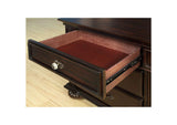 CM7129D Syracuse Dark Walnut Dresser and Mirror