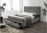 CM7218GY-CK-BED Sybella Cal.King Bed