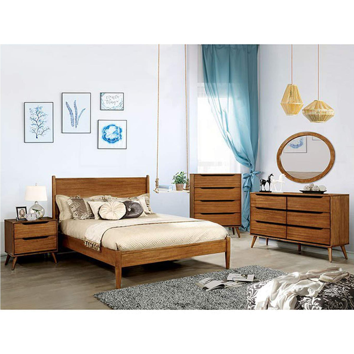 CM7386A-Q-BED Lennart Queen Bed