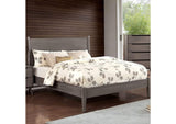 CM7386GY-CK-BED Lennart Gray California King Platform Bed w/Dresser and Mirror