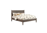 CM7386GY-T-BED Lennart I Gray Twin Platform Bed w/Dresser and Mirror