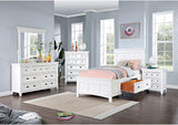 CM7413WH-T-BED Castile Twin Bed