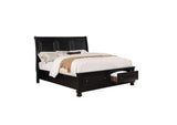 CM7590BK-EK-BED Castor E.King Bed