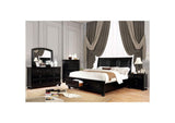CM7590BK-EK-BED Castor E.King Bed