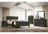 CM7966GY-EK-BED Louis Philippe E.King Bed