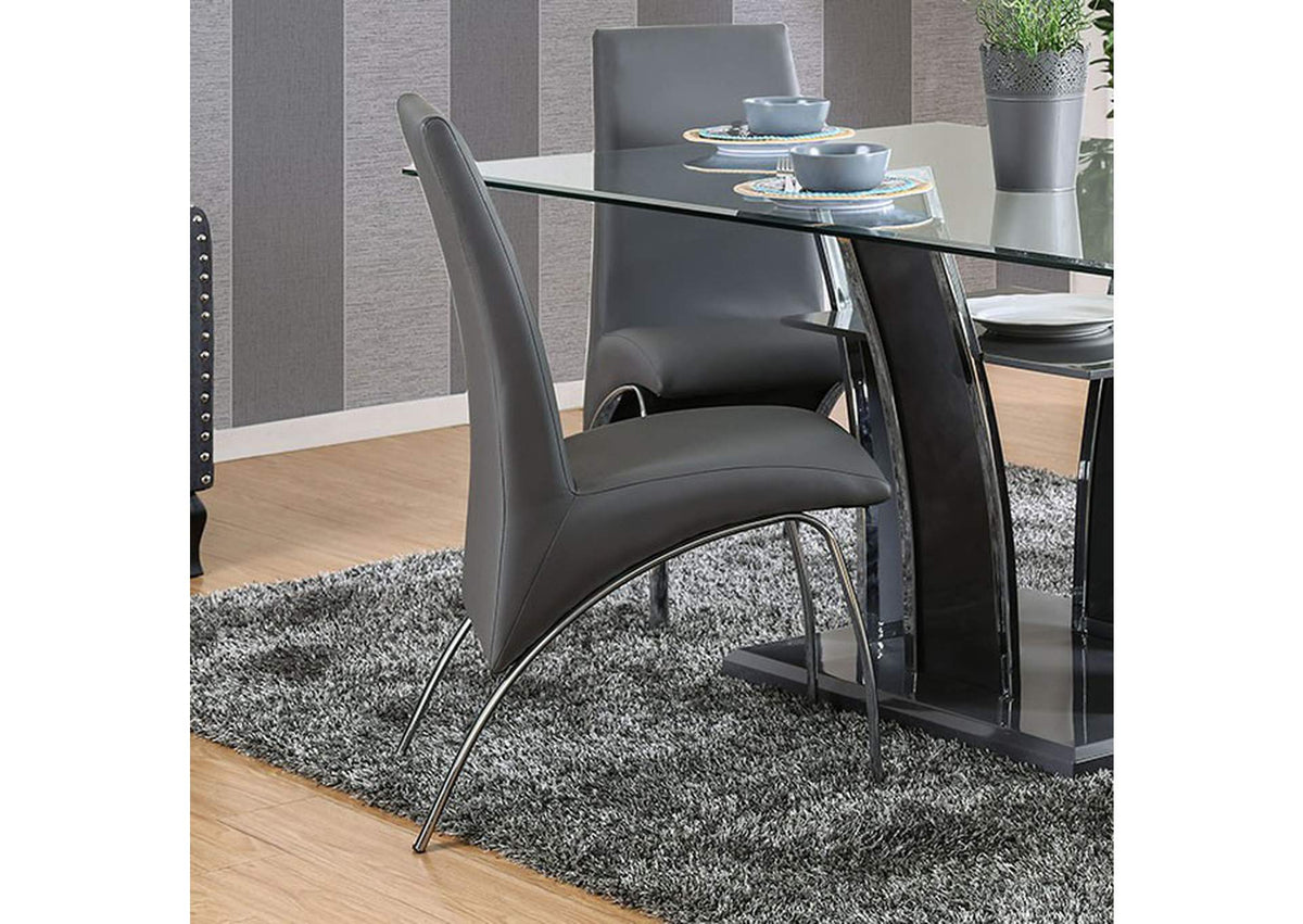 Wailoa Side Chair, Gray (2/Box)