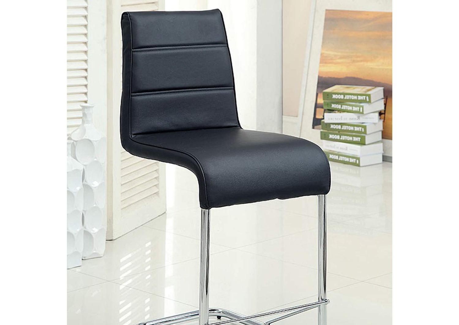 CM8371BK-PC-2PK Mauna Counter Ht. Chair (2/Box)