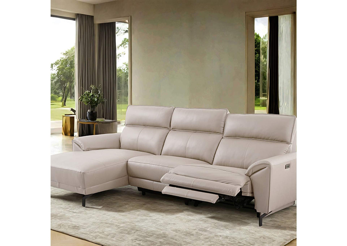 CM9937WH-SECT-PM-L Theola Power Sectional, Left Chaise