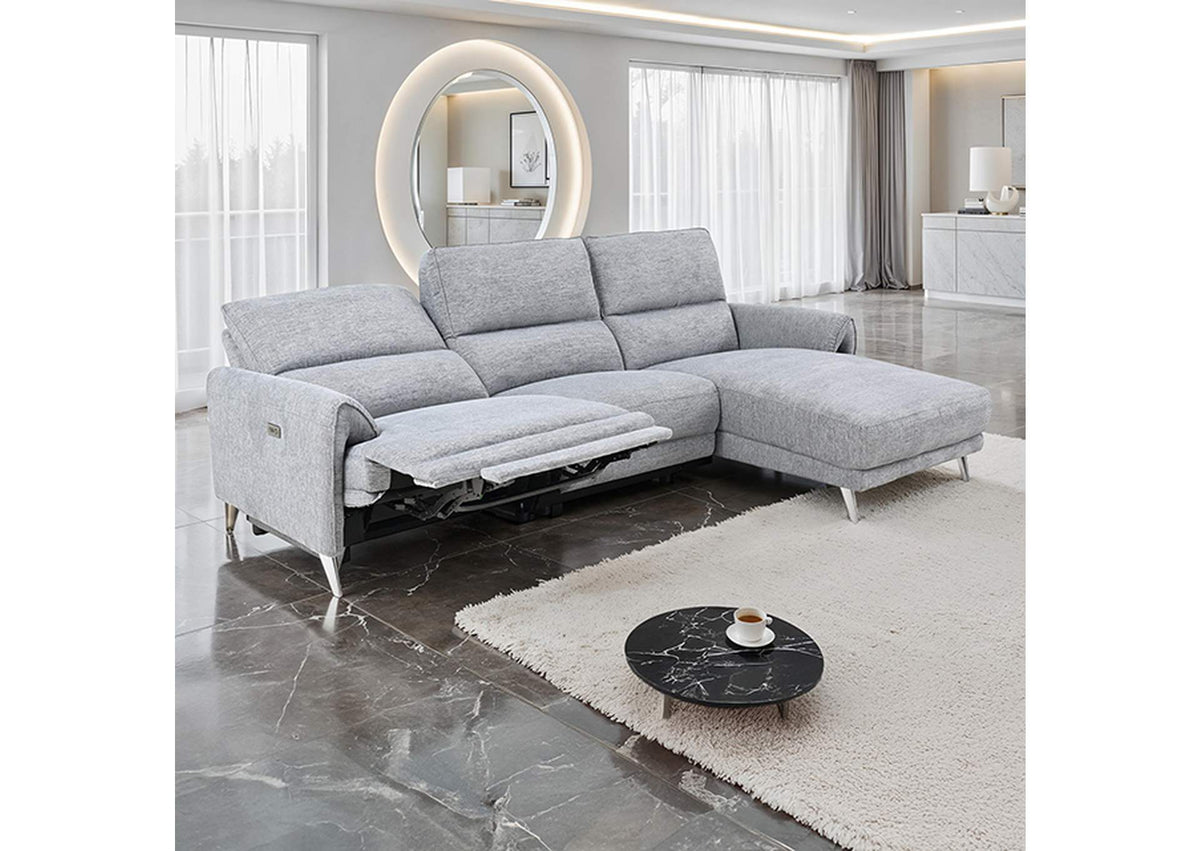 CM9938GY-SECT-PM-R Brande Power Sectional, Right Chaise