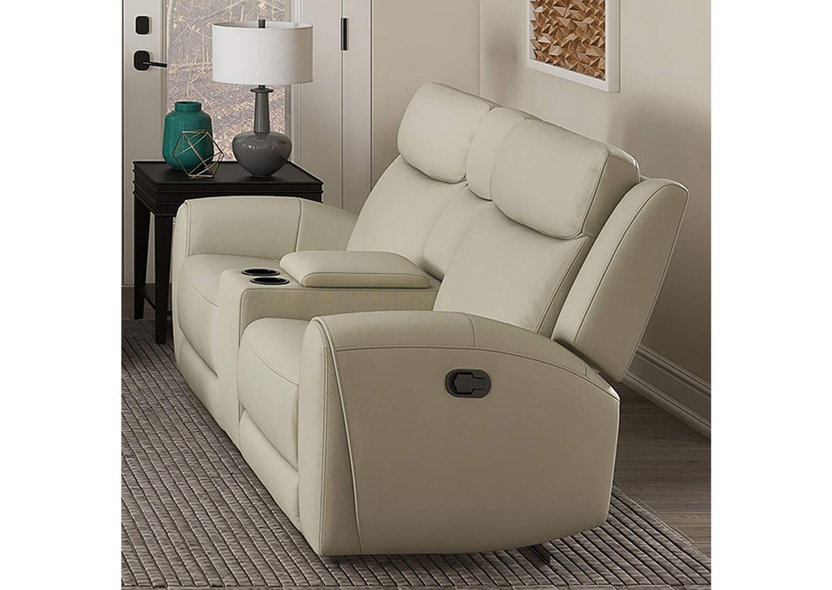 Jacobus Manual Recliner Loveseat w/ Console
