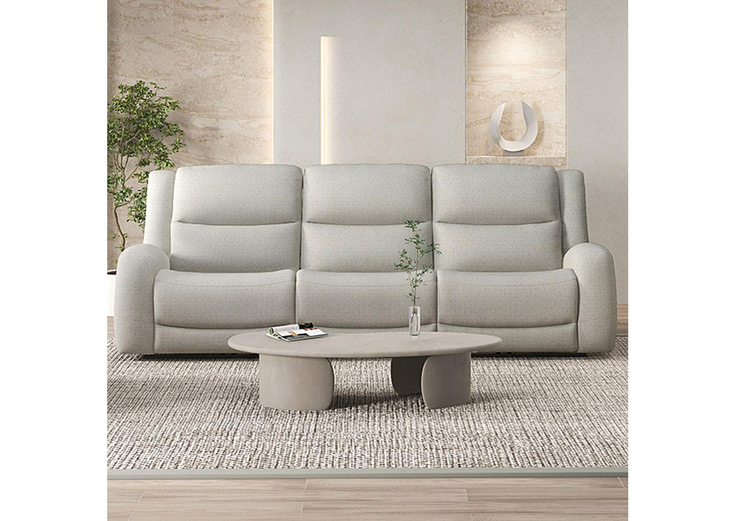 Giraldus Manual Recliner Sofa