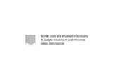 MT-PH12EK Vela 12" Eastern King Hybrid Mattress