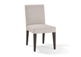 FPBL63B Modesto Upholstered Side Chair In Abalone Linen And French Roast (Set of 2)
