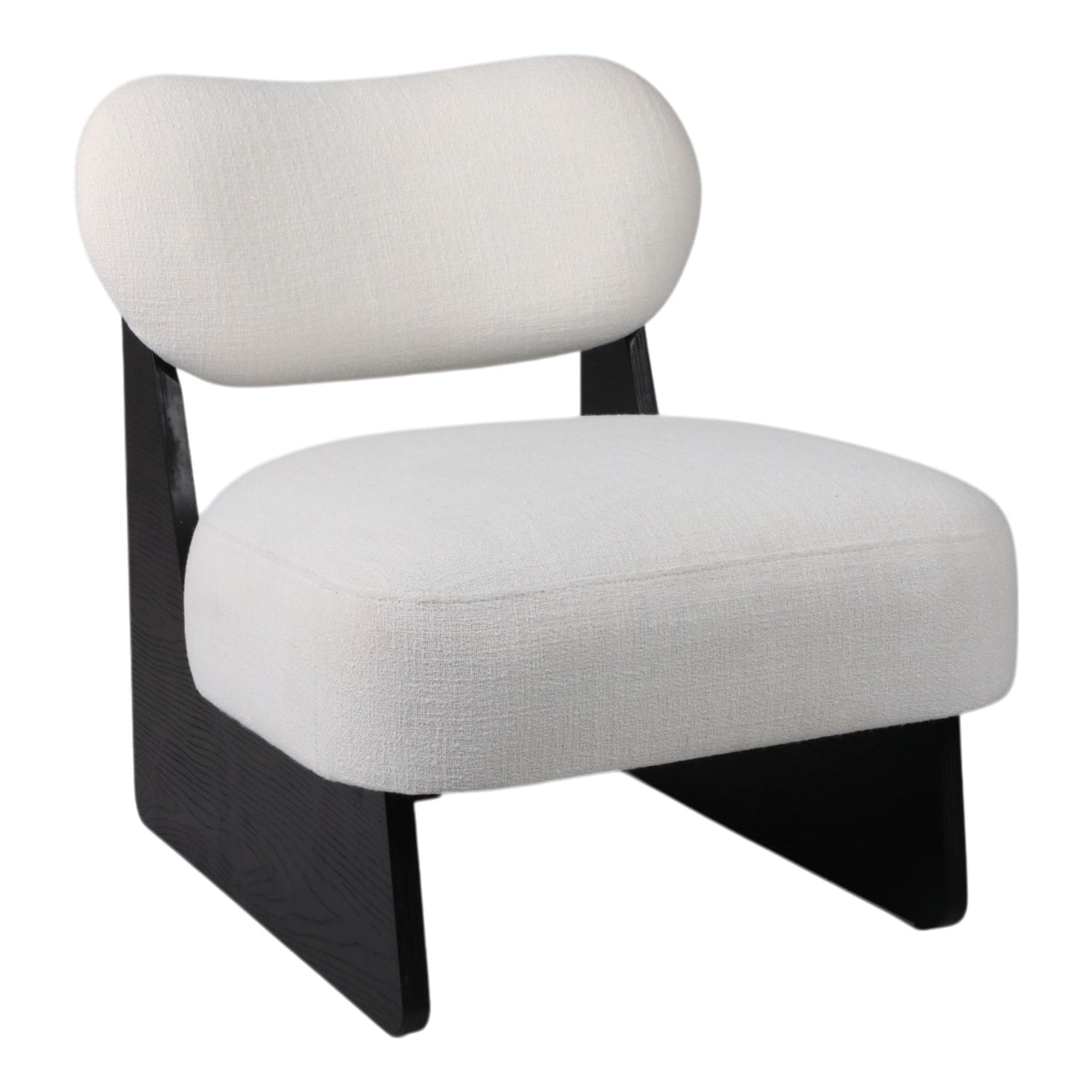 Modern Accent Chair - White / Black