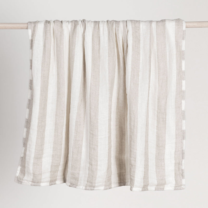 Throws - TC Atwater Throw - Ivory / Natural