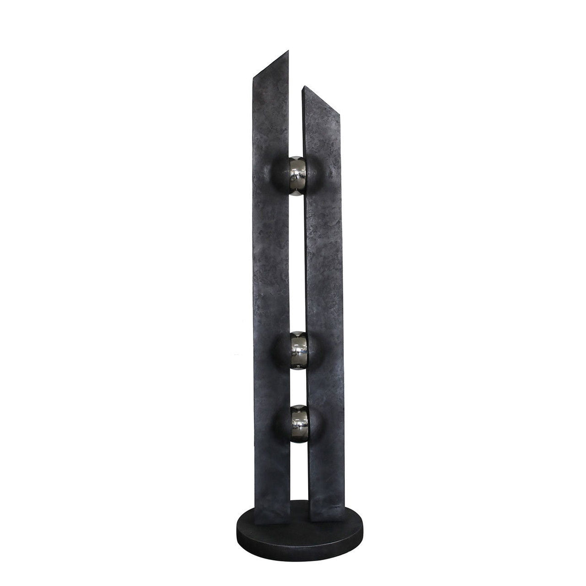 64" Latok Floor Statuary - Black