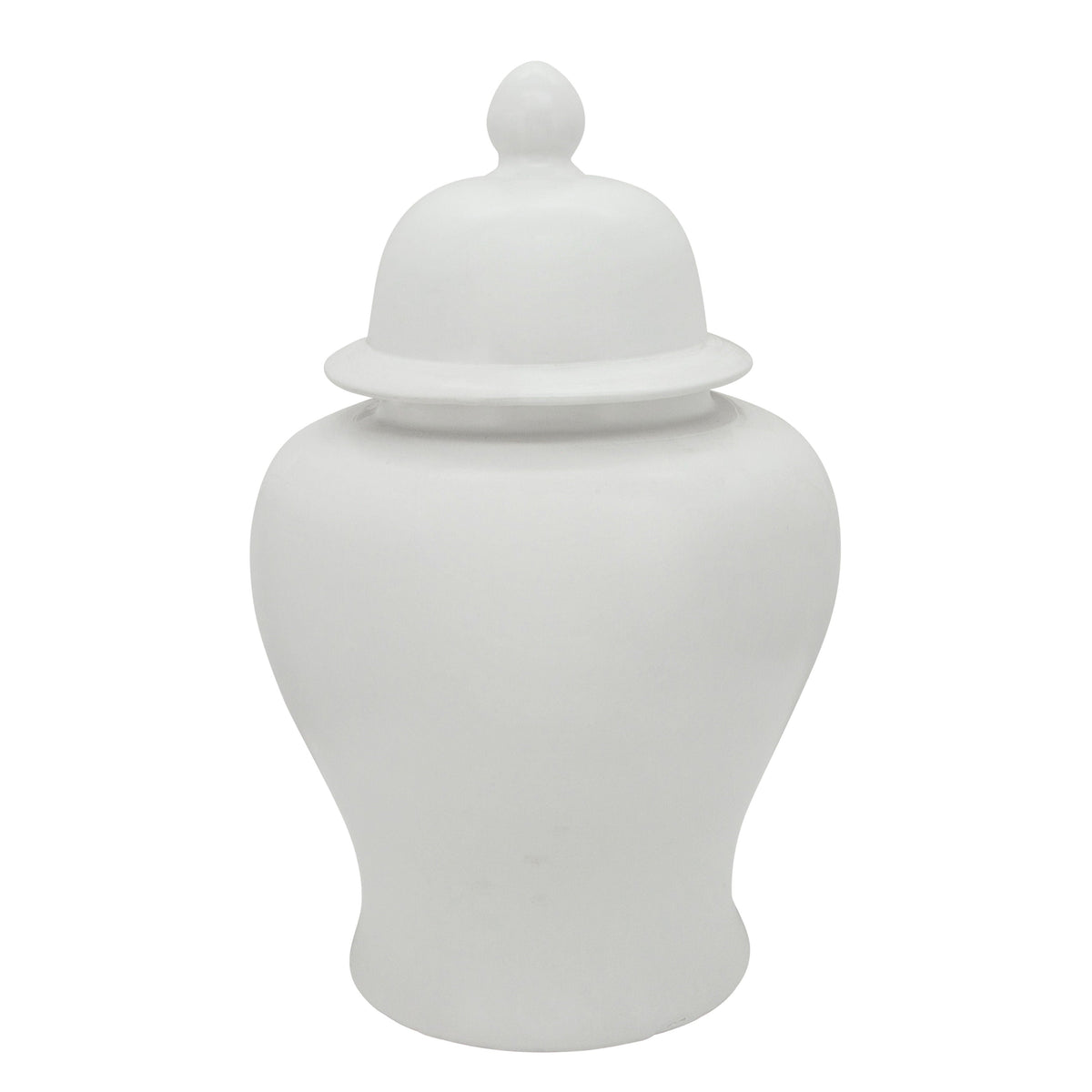 Temple Jar 28" - Matte White