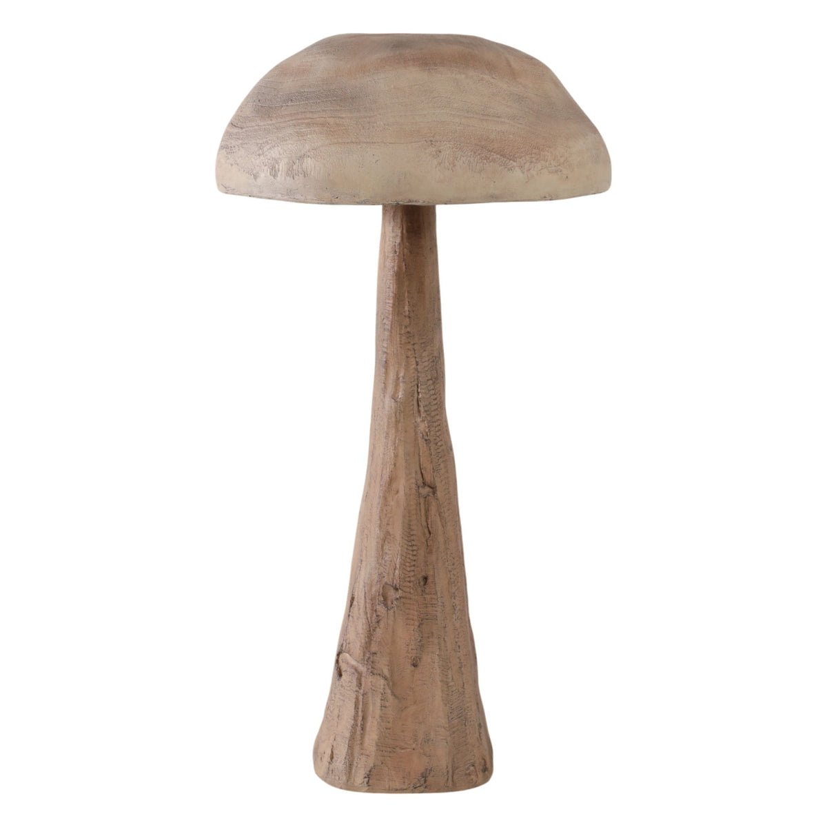 32" x 17" Mushroom With Wood Grain - Brown