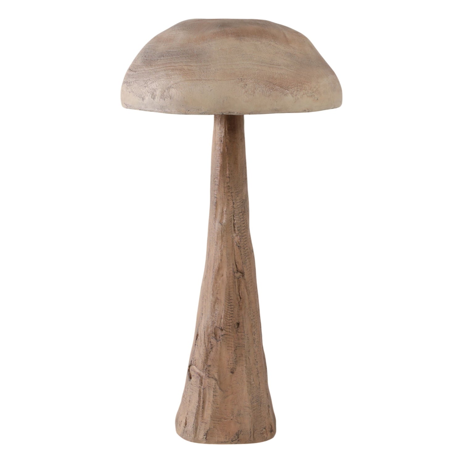 32" x 17" Mushroom With Wood Grain - Brown
