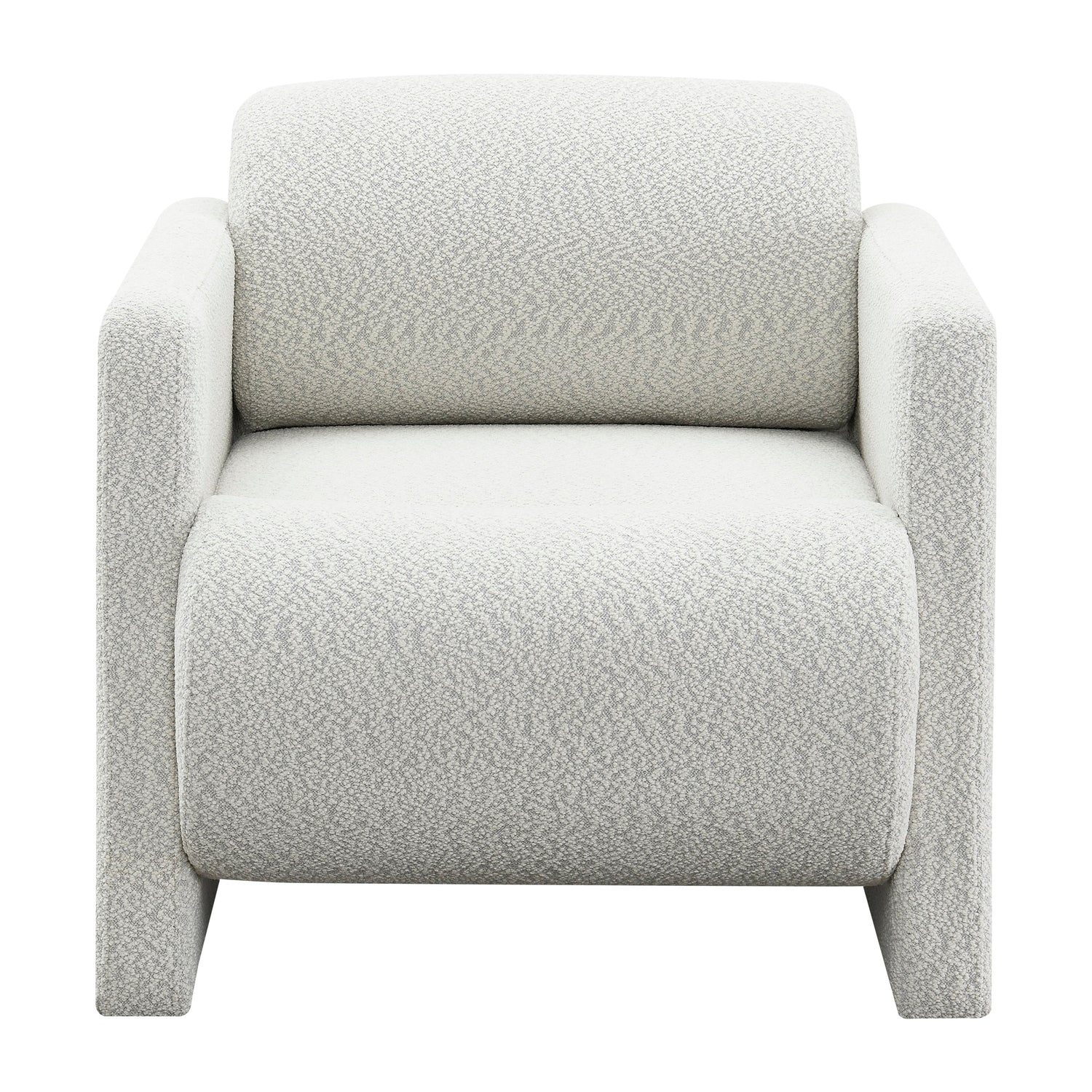 Fabric Arm Chair - Silver
