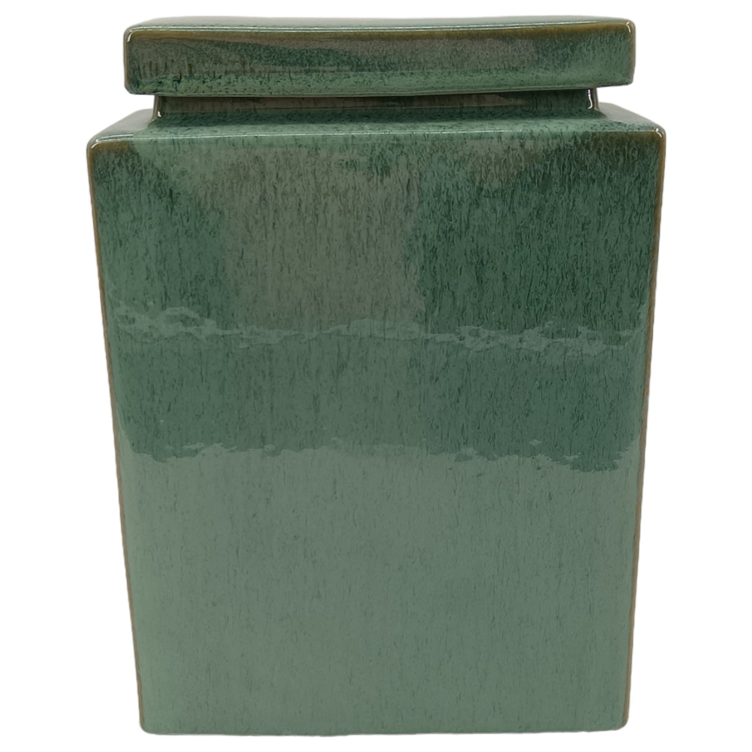 Corvallis Small Rectangular Canister - Green
