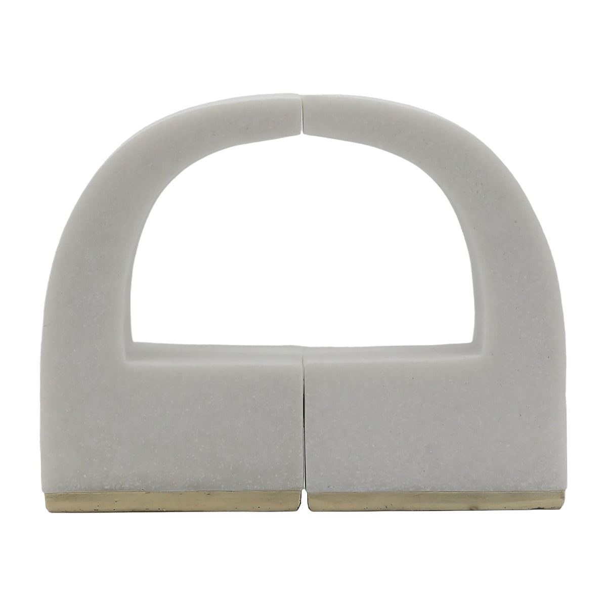 10" Quote Bookends (Set of 2) - White