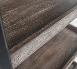 Evan - Single Bookshelf - Olive Brown