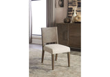 FQBM63 Oakland Wood Side Chair In Brunette (Set of 2)