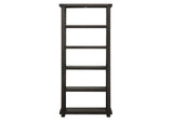 7YC9193982 Yosemite Solid Wood 82X39 Inch Bookshelf In Cafe