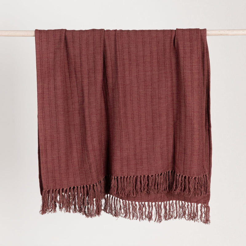 Throws - 50" x 70" TC Hunter Throw - Cherrywood Red