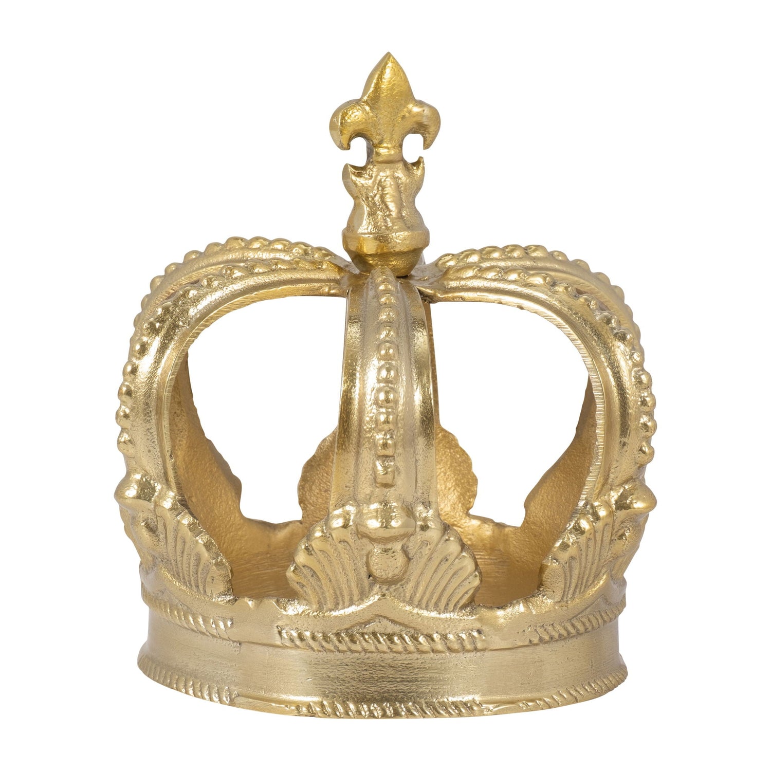 7" Crown Decor - Gold