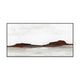 Red Rock - 72" x 36" Painting Art by Buddy Whitlock - Dark Brown / Pearl Silver