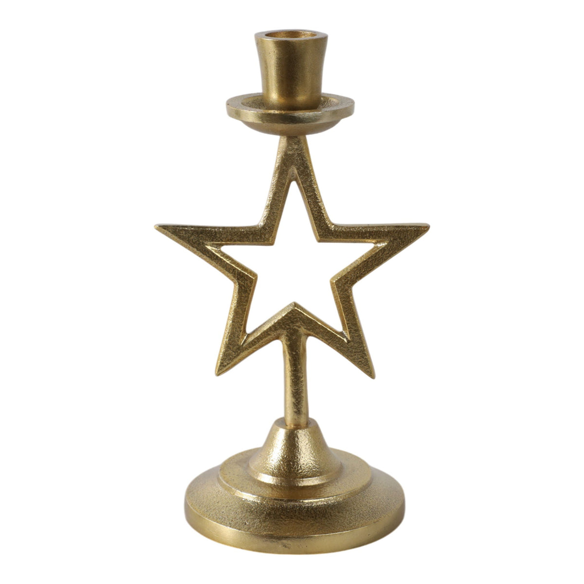 Star Taper Holder - Gold