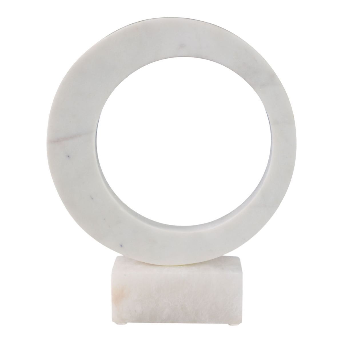 Vero Small Alabaster And Marble Statuary - White