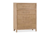 NSPV84 Dorsey Five Drawer Chest In Granola