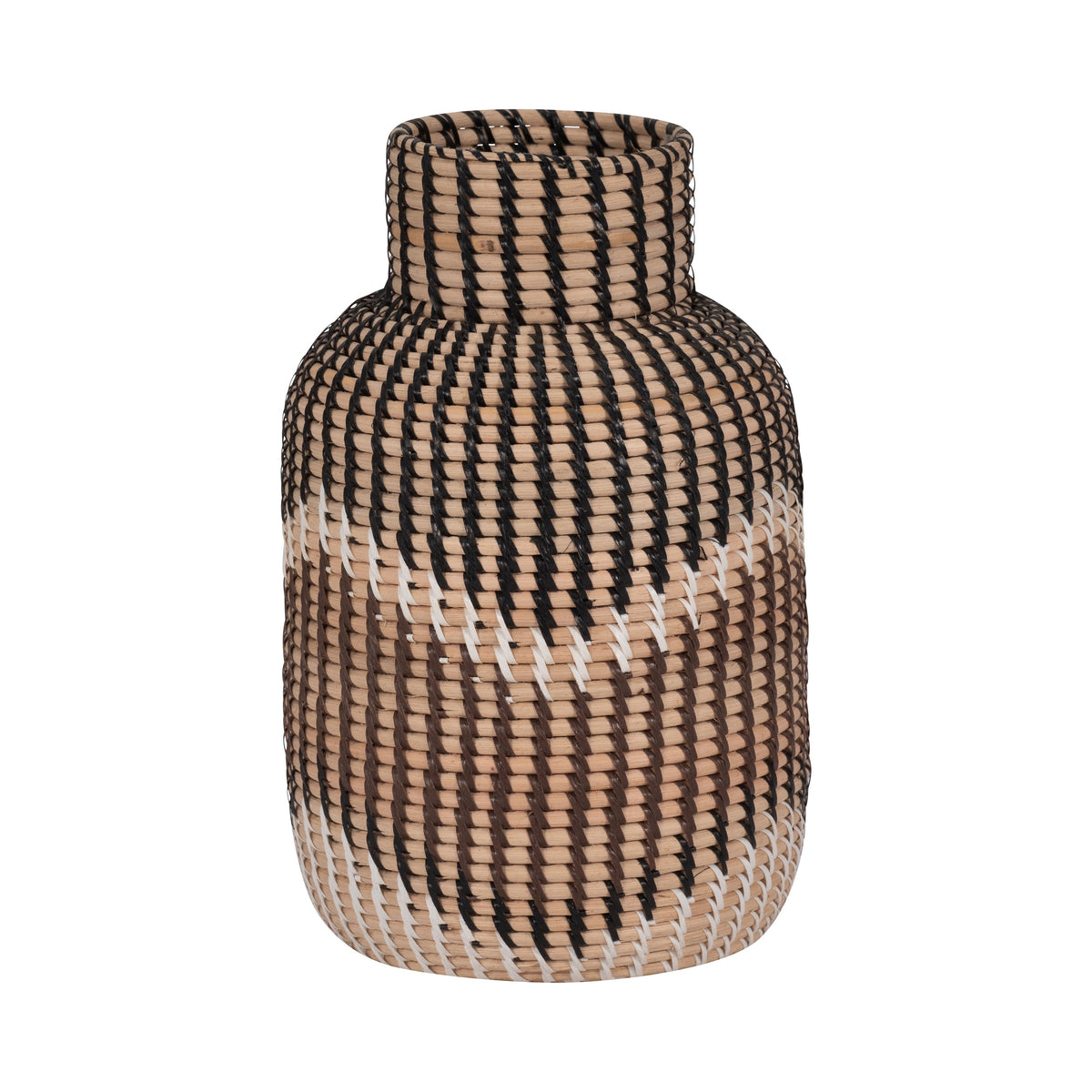Rattan Woven Vase - Multi